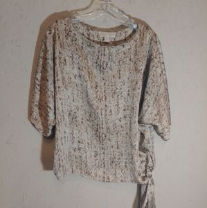 MICHAEL KORS short sleeve dress up shirt